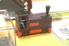 Mike Wall's Hunslet RNAD diesel.