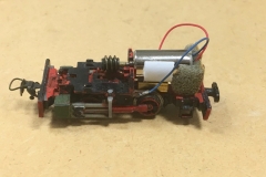 Ben Powell's Ibertren 0-4-0  re-motored with a Tramfabriek motor.
