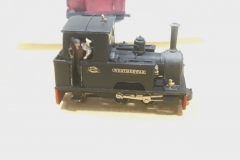Ben Powell's Kerr Stuart Skylark 0-4-2T 'Weatherwax'.