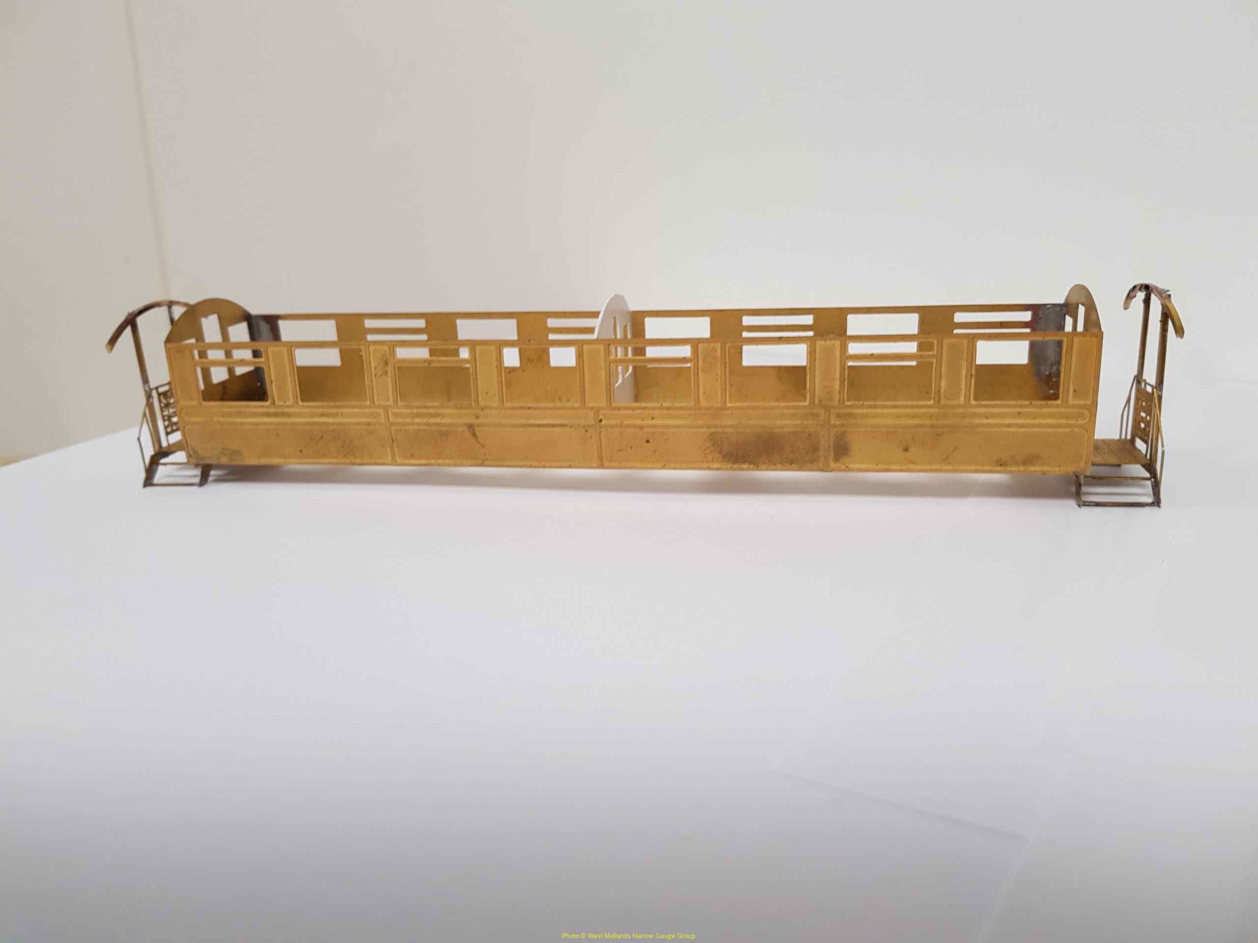 One of Charlie Forbes' coaches made from Worsley Works etches for Campbelltown & Macrihanish stock.  Image © Charlie Forbes