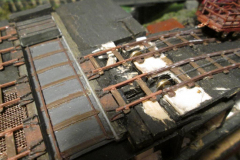 The top of Tim Williams' sheave incline with the traverser feeding the next (transporter) incline. Image © Tim Williams