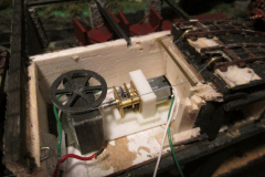 The drive system on Tim Williams' sheave incline.  Image © Tim Williams
