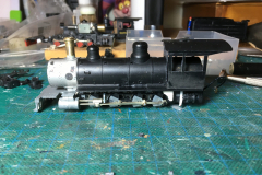 Julien's Matilda.jpg - Julien Webb's other big 2-8-0 'Matilda' getting closer to completion. (photo © Julien Webb)